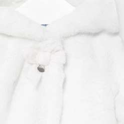 Mayoral Plush White Coat Baby