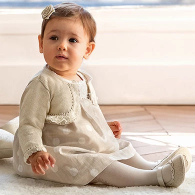 Mayoral Baby Rebeca’s Golden Ceremony Cardigan 3 Mayoral Baby Rebeca’s Golden Ceremony Cardigan