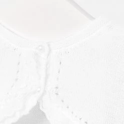 Mayoral Baby Rebecas White Ceremony Cardigan