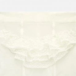 Mayoral Natural Ruffled Pantyhose