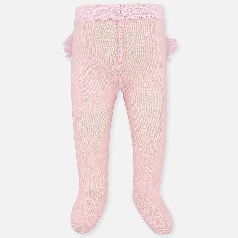 Mayoral Baby Rose Ruffled Pantyhose 3 Mayoral Baby Rose Ruffled Pantyhose