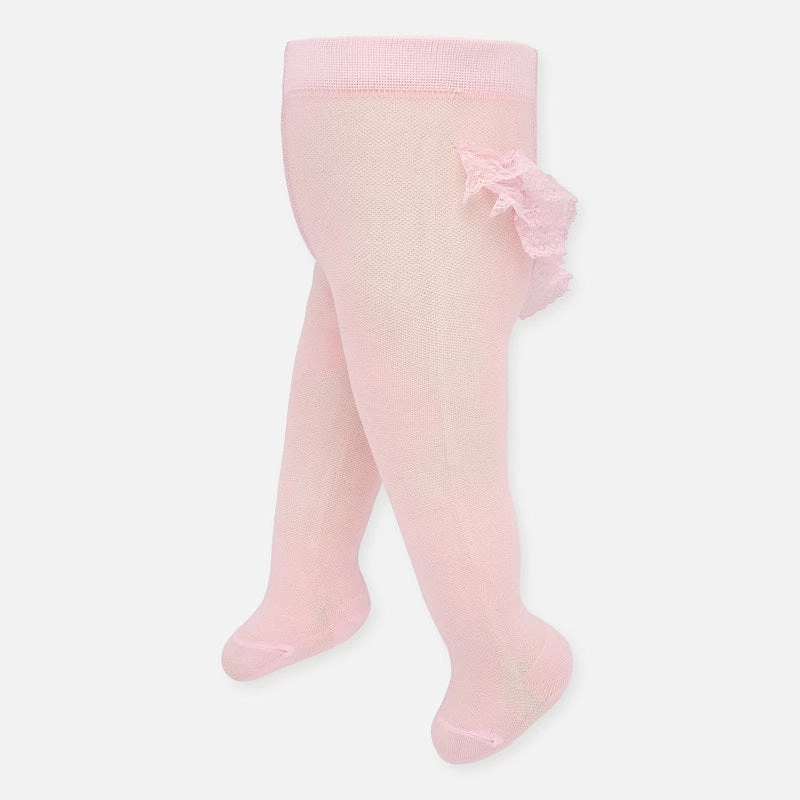 Mayoral Baby Rose Ruffled Pantyhose 4 Mayoral Baby Rose Ruffled Pantyhose