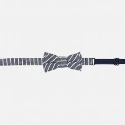 Mayoral 2 Piece Cotton Shirt And Linen Shorts With Bow Tie Mini