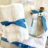 KaterinasDesigns Blue And Silver Oil Bottle Set