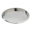 KaterinasDesigns Silver Round Hammered Tray