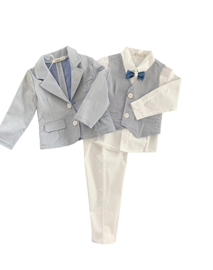 KaterinasDesigns Blue Baptismal Suit Boys Baptismal 3 KaterinasDesigns Blue Baptismal Suit Boys Baptismal