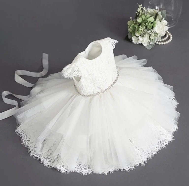 Girls Baptismal Outfits Teter Warm White Lace Short Sleeve Baptismal Dress 3 Girls Baptismal Outfits Teter Warm White Lace Short Sleeve Baptismal Dress