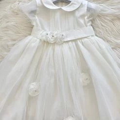 KaterinasDesigns Girls Baptismal Stella Christening Dress