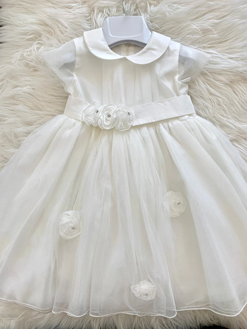 KaterinasDesigns Girls Baptismal Stella Christening Dress 3 KaterinasDesigns Girls Baptismal Stella Christening Dress