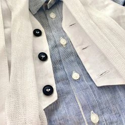 KaterinasDesigns Greek Linen Cretan Baptismal Outfit Boys Baptismal Outfits