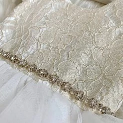 Teter Warm White And Gold High Low Baptismal Dress Girls Baptismal Outfits