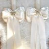 KaterinasDesigns Wedding Lambathes Ivory Diamond And Pearl Bow Lambatha