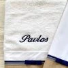 KaterinasDesigns Embroidered Personalized Towel Boys Ladopana