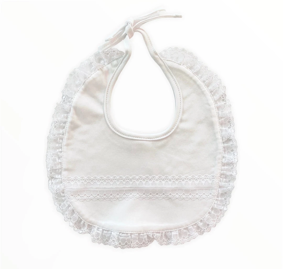 Stella Cotton Lace Bib 3 Stella Cotton Lace Bib