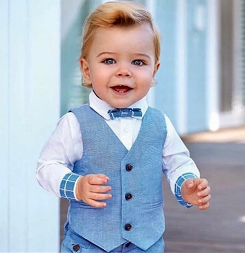 Mayoral 5 Piece Blue Suit Boys Baptismal 4 Mayoral 5 Piece Blue Suit Boys Baptismal