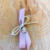 KaterinasDesigns Rose Gold Upright Bow Martyiko/Witness Pin Girls Baptismal