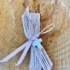 KaterinasDesigns Girls Baptismal Baby Pink Burlap Upright Bow Martyiko/Witness Pin 1 KaterinasDesigns Girls Baptismal Baby Pink Burlap Upright Bow Martyiko/Witness Pin