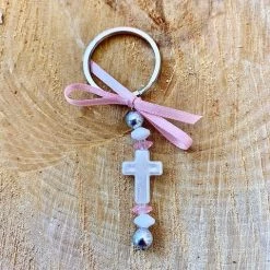 KaterinasDesigns Baby Pink Keychain Martyiko/Witness Pin