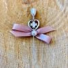 KaterinasDesigns Rose Gold Pearl Pin Head Martyiko/Witness Pin Girls Baptismal