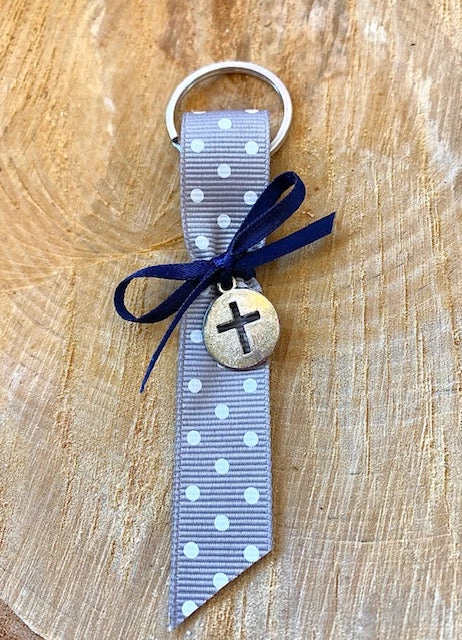 KaterinasDesigns Polka Dot Keychain Martyiko/Witness Pin Boys Baptismal 3 KaterinasDesigns Polka Dot Keychain Martyiko/Witness Pin Boys Baptismal