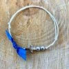 KaterinasDesigns Boys Baptismal Royal Blue Bracelet Martyiko/Witness Pin
