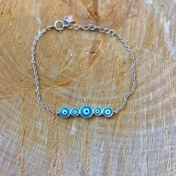 KaterinasDesigns Jewelry Turquoise Baby Mati Bracelet