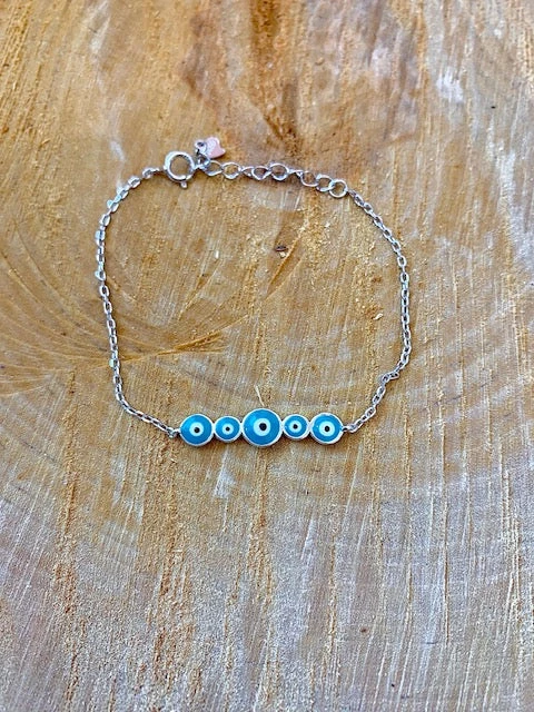 KaterinasDesigns Jewelry Turquoise Baby Mati Bracelet 3 KaterinasDesigns Jewelry Turquoise Baby Mati Bracelet