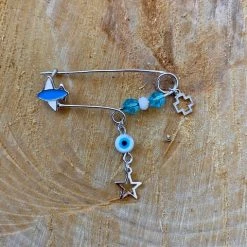 KaterinasDesigns Silver Airplane Filaxto/Good Luck Charm Filaxta