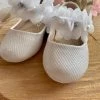 KaterinasDesigns Diamond And Pearl Floral Walking Shoe Girls Baptismal