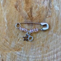 KaterinasDesigns Star And Cross Silver Filaxto/Good Luck Charm