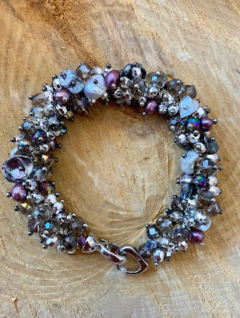 KaterinasDesigns Purple Keshi Fresh Water Pearl Bracelet 3 KaterinasDesigns Purple Keshi Fresh Water Pearl Bracelet