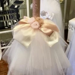 KaterinasDesigns Rose Gold Rosette Lambatha