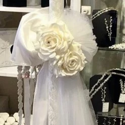 KaterinasDesigns Floral And Tulle Lambatha Wedding