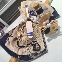 KaterinasDesigns Navy Nautical Lambatha