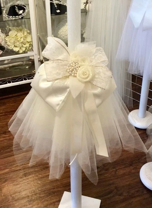 KaterinasDesigns Ivory Floral Lace Lambatha Girls Baptismal 3 KaterinasDesigns Ivory Floral Lace Lambatha Girls Baptismal