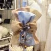 KaterinasDesigns Baby Blue Car Upright Bow Lambatha