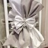 KaterinasDesigns Grey And White Cross Upright Bow Lambatha 1 KaterinasDesigns Grey And White Cross Upright Bow Lambatha