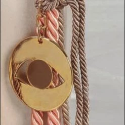 KaterinasDesigns Rose And Neutral Mati Gouri Gouria/ Good Luck Charms