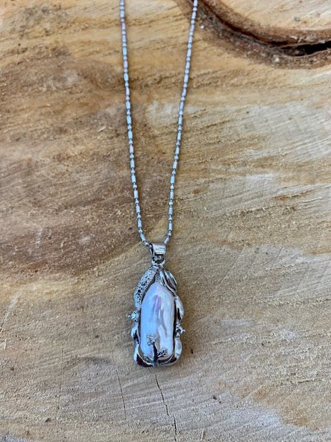 KaterinasDesigns White Pearl Necklace Jewelry 3 KaterinasDesigns White Pearl Necklace Jewelry