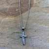 KaterinasDesigns Jewelry Sterling Silver Diamond Cross