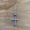 KaterinasDesigns Sterling Silver Large Diamond Cross 1 KaterinasDesigns Sterling Silver Large Diamond Cross