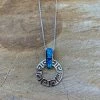 KaterinasDesigns Jewelry Opal Greek Key Necklace