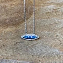 KaterinasDesigns Jewelry Opal Sterling Silver Mati Necklace