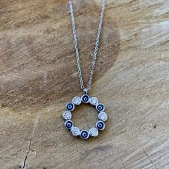 KaterinasDesigns Mati And Diamond Necklace Jewelry