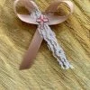 KaterinasDesigns Rose Gold Lace Bow Martyiko/Witness Pin Girls Baptismal 1 KaterinasDesigns Rose Gold Lace Bow Martyiko/Witness Pin Girls Baptismal