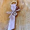 KaterinasDesigns Rose Gold Lace Keychain Martyiko/ Witness Pin Girls Baptismal