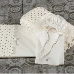 KaterinasDesigns Gold Polka Dot Ladopano Set