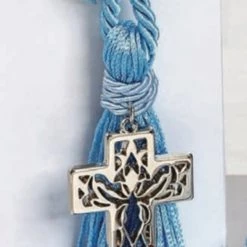 KaterinasDesigns Gouria/ Good Luck Charms Blue Cross Gouri