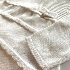 Mayoral White Knit 2 Piece Outfit