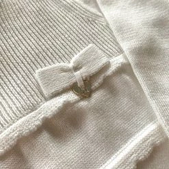 Mayoral White Knit 2 Piece Outfit